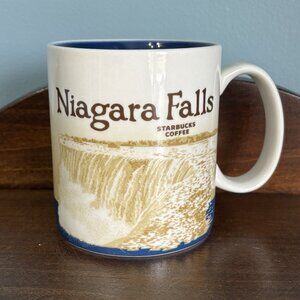 Rare 2012 Discontinued Design Starbucks Niagara Falls You Are Here Collector Mug